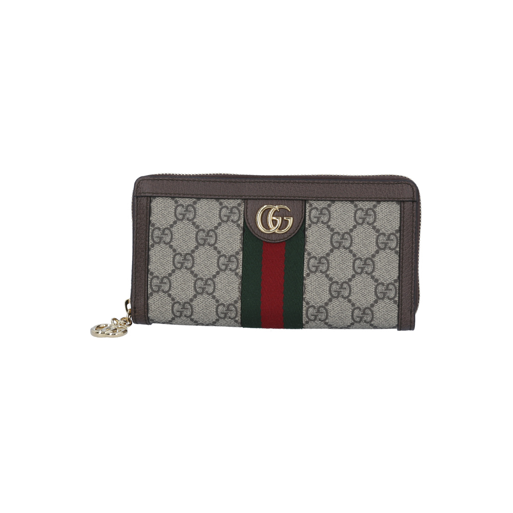 グッチ GUCCI GGスプリーム OPHIDIA ラウンド長財布 523154 96IWG【FITHOUSE ONLINE SHOP】