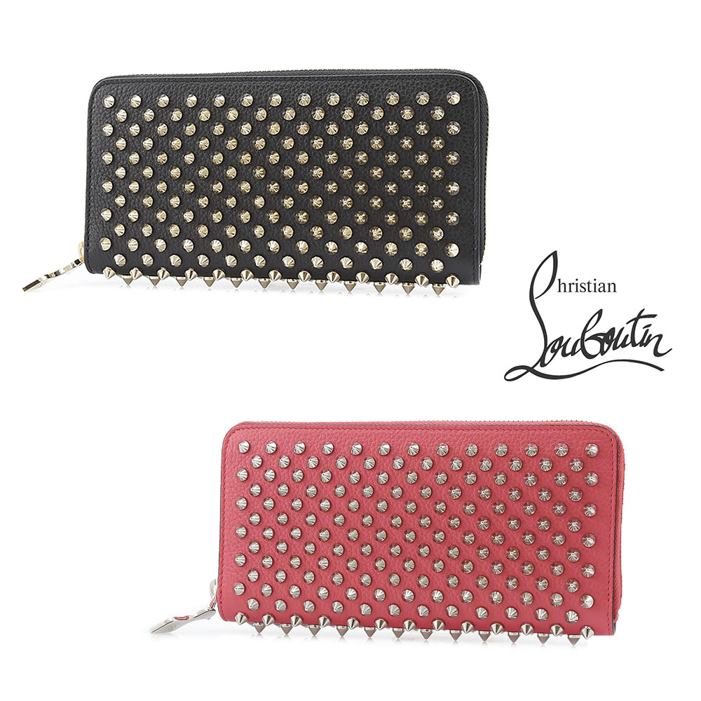 クリスチャン ルブタン Christian Louboutin 長財布 PANETTONE SPIKEラウンド 1185059【FITHOUSE ONLINE SHOP】