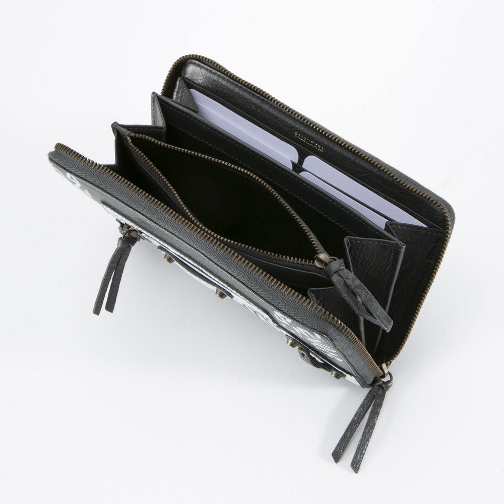 【10％OFFクーポン対象商品】バレンシアガ BALENCIAGA 長財布 CLASSICｸﾞﾗﾌｨﾃｨﾗｳﾝﾄﾞ長 2530360FE0T【FITHOUSE ONLINE SHOP】