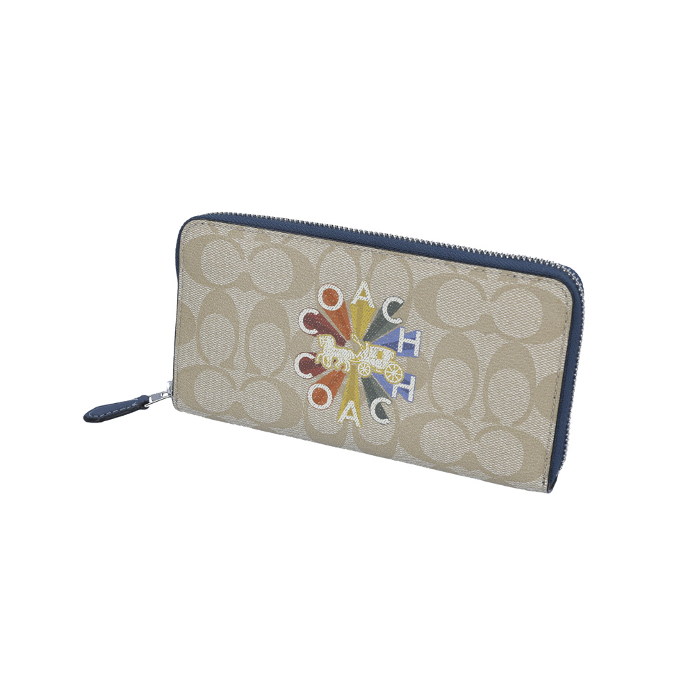 コーチアウトレット Coach Outlet 長財布 Pvcシグネチャーロゴレインボーアコーディオン長f F Fithouse Online Shop フィットハウス公式オンラインショップ Fit House Online Shop