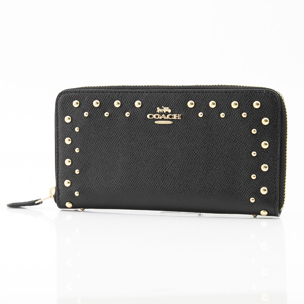 コーチアウトレット COACH OUTLET 長財布 F55610 IMBLK ブラック/コンビ【FITHOUSE ONLINE SHOP】