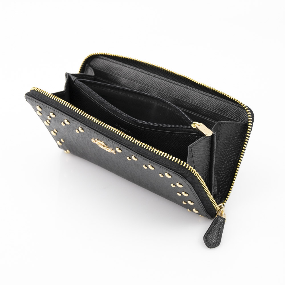 コーチアウトレット COACH OUTLET 長財布 F55610 IMBLK ブラック/コンビ【FITHOUSE ONLINE SHOP】