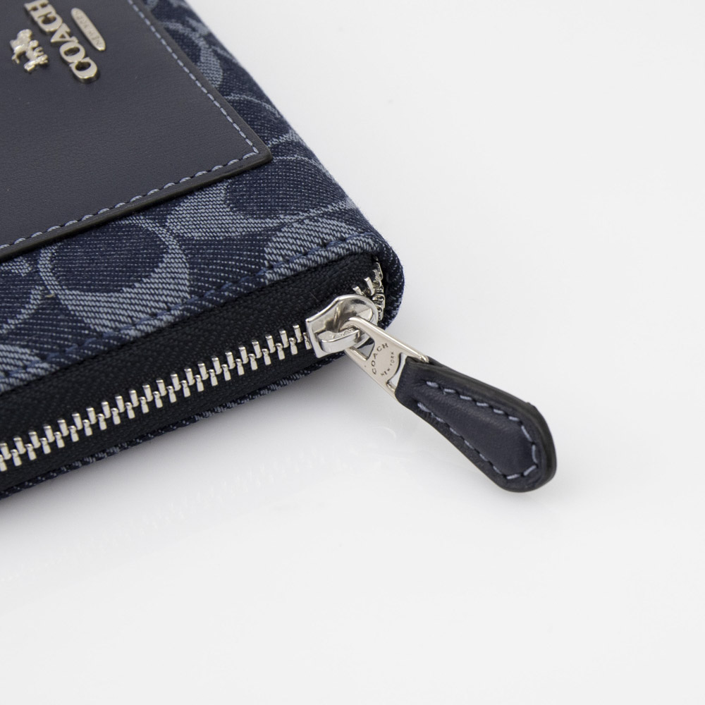 コーチ COACH 長財布 F67588 SV DE ネイビーブルー【FITHOUSE ONLINE SHOP】