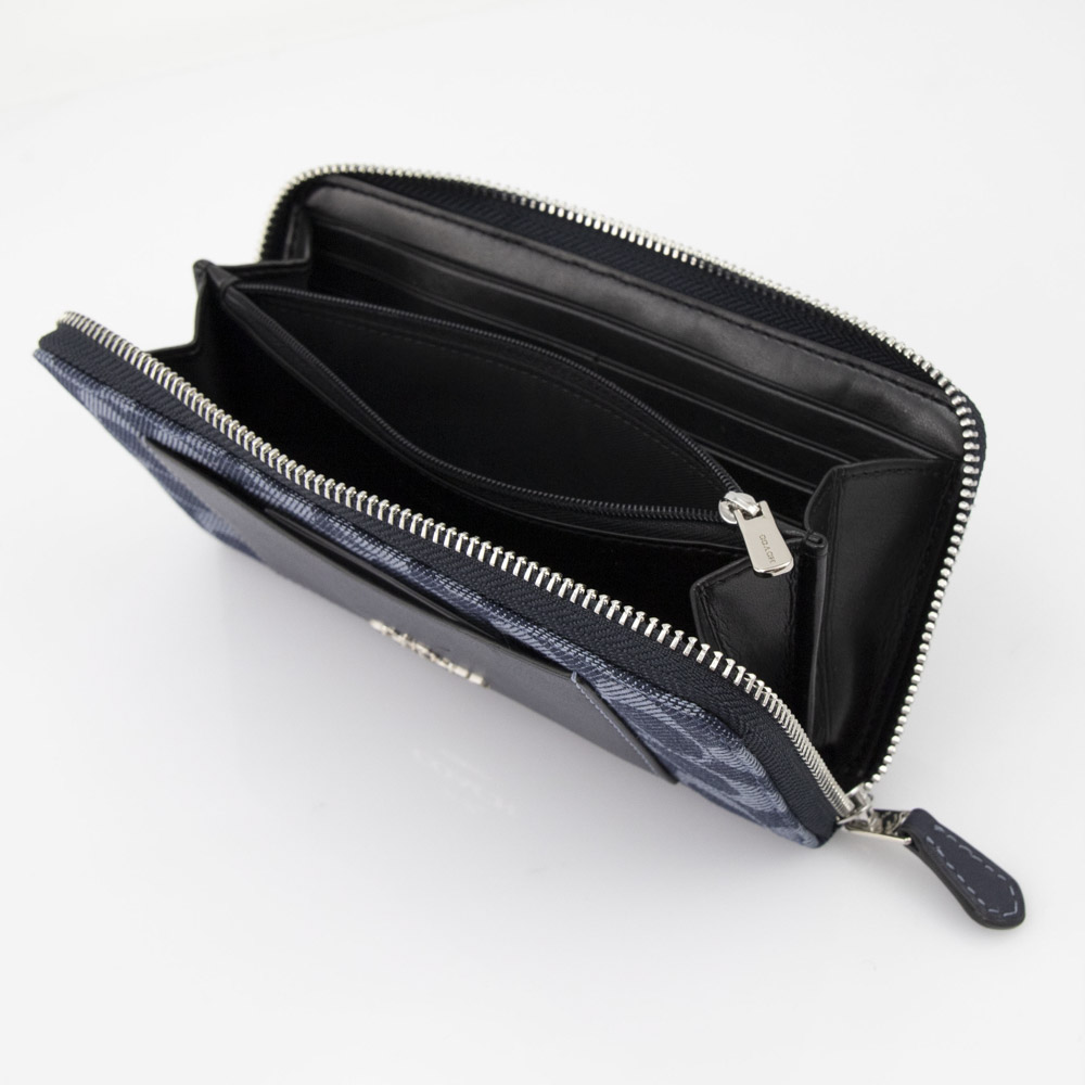 コーチ COACH 長財布 F67588 SV DE ネイビーブルー【FITHOUSE ONLINE SHOP】