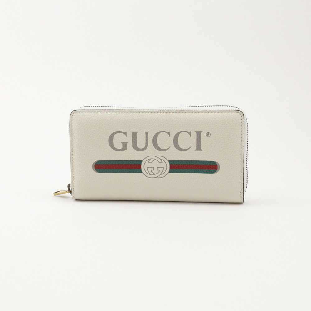 グッチ GUCCI VINTAGE LOGOラウンド長財布 496317 0GCAT【FITHOUSE