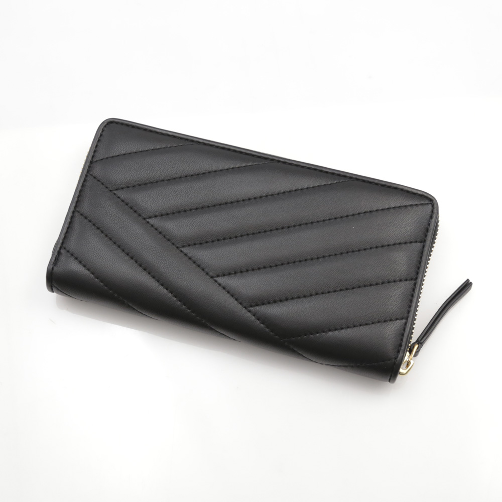 トリーバーチ TORY BURCH ラウンド長財布 KIRA CHEVRON QUILTレザ－ラウンド長 56605【FITHOUSE ONLINE SHOP】