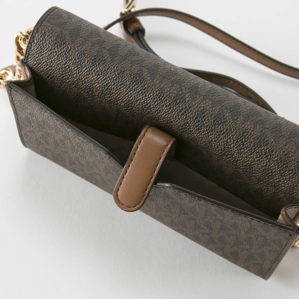 マイケルコース MICHAEL KORS PVCシグネチャーポシェット財布 35F0GTVC8B/O【FITHOUSE ONLINE SHOP】