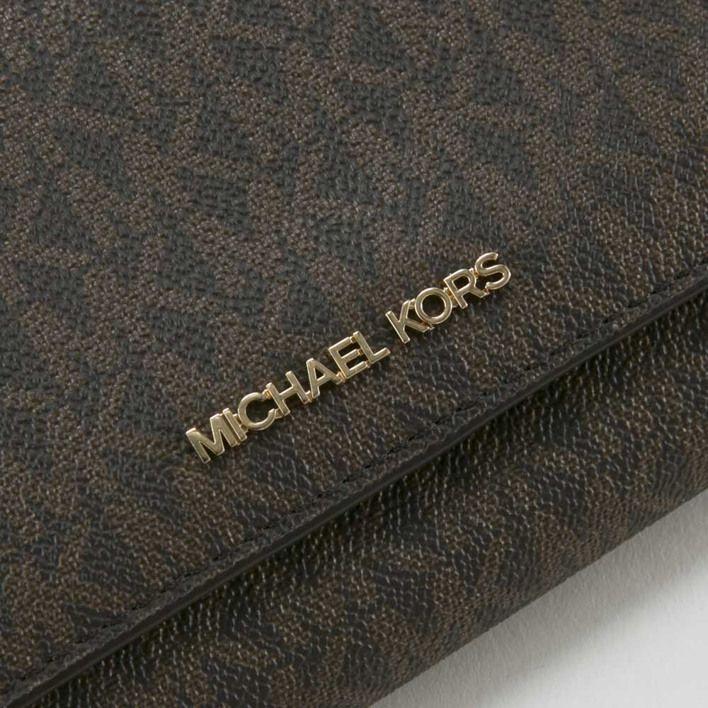 マイケルコース MICHAEL KORS PVCシグネチャーポシェット財布 35F0GTVC8B/O【FITHOUSE ONLINE SHOP】
