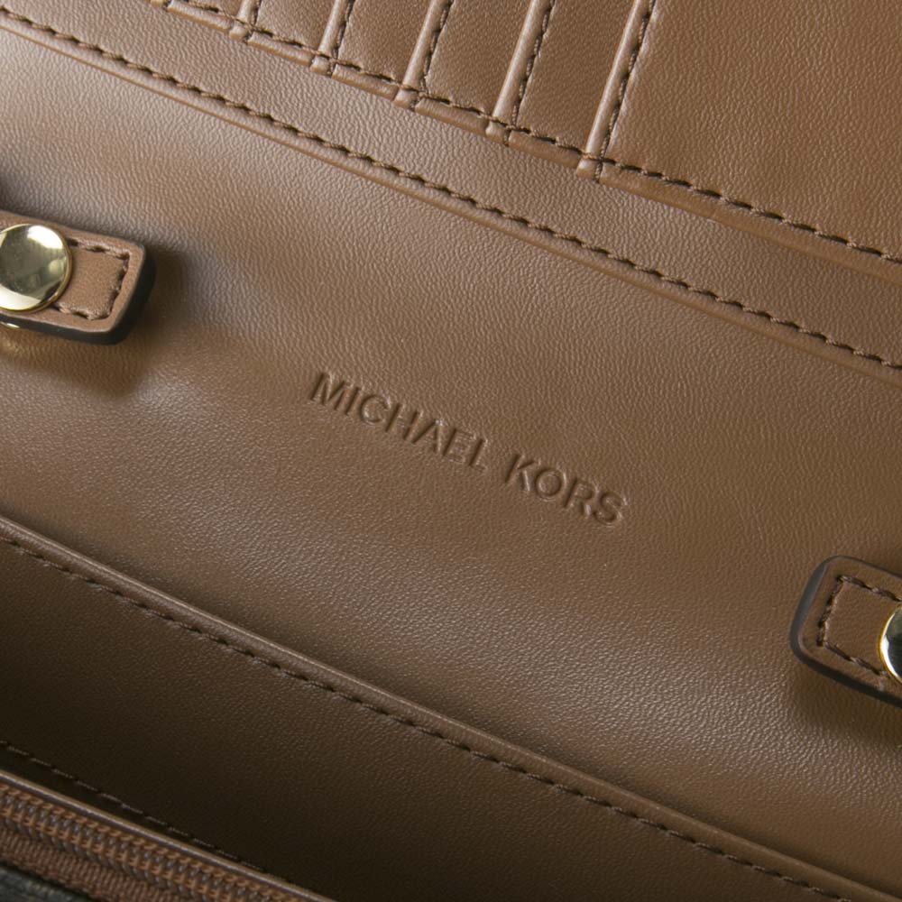 マイケルコース MICHAEL KORS PVCシグネチャーポシェット財布 35F0GTVC8B/O【FITHOUSE ONLINE SHOP】