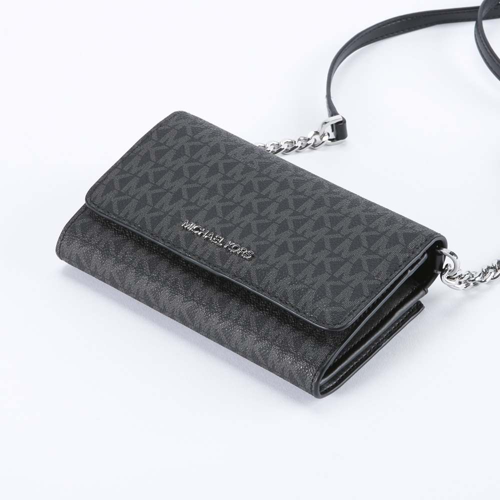 マイケルコース MICHAEL KORS PVCシグネチャーポシェット財布 35F0STVC8B/O【FITHOUSE ONLINE SHOP】