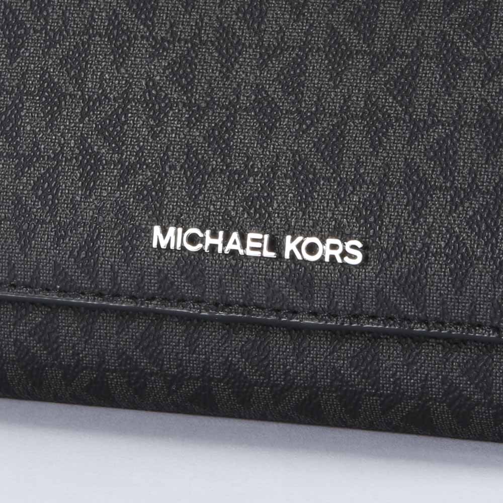 マイケルコース MICHAEL KORS PVCシグネチャーポシェット財布 35F0STVC8B/O【FITHOUSE ONLINE SHOP】