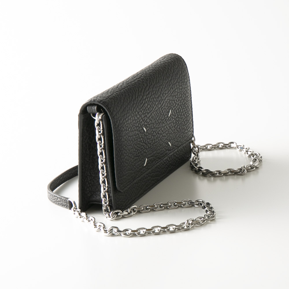 メゾンマルジェラ Maison Margiela ポシェット 4ステッチ カーフ チェーンウォレット SA3UI0008-P4455【FITHOUSE ONLINE SHOP】