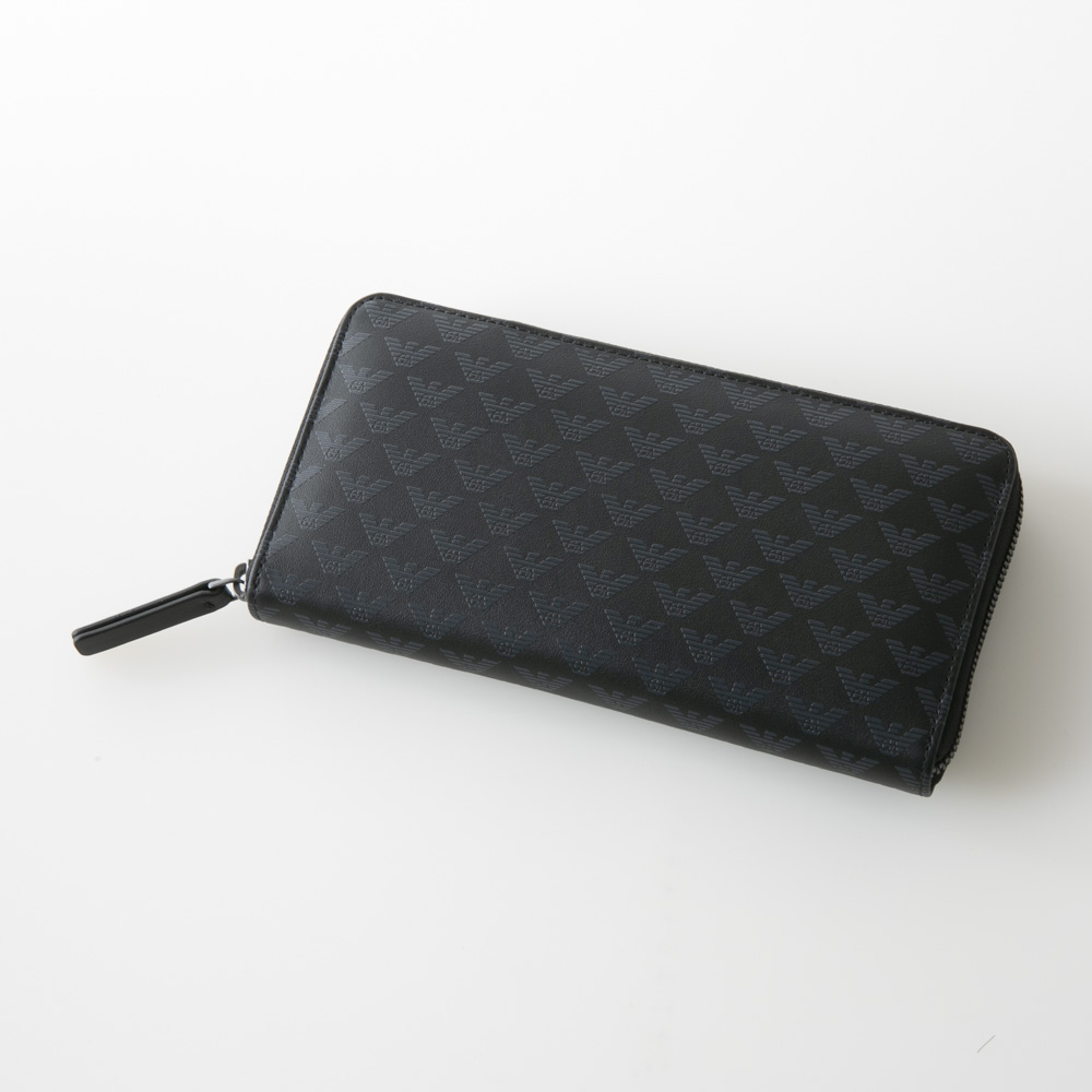 【10％OFFクーポン対象商品】エンポリオアルマーニ EMPORIO ARMANI オーガナイザー カーフマーク柄ラウンド Y4R169YTO2J【FITHOUSE ONLINE SHOP】