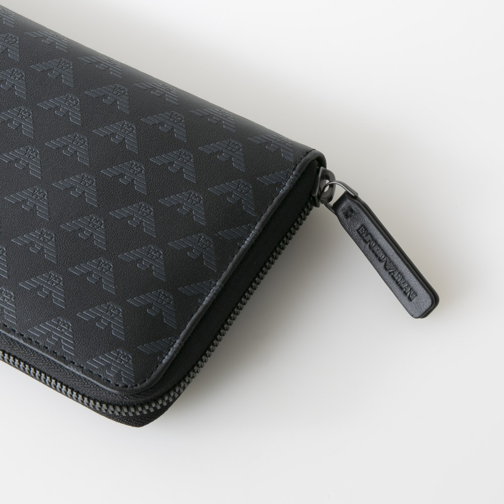 【10％OFFクーポン対象商品】エンポリオアルマーニ EMPORIO ARMANI オーガナイザー カーフマーク柄ラウンド Y4R169YTO2J【FITHOUSE ONLINE SHOP】