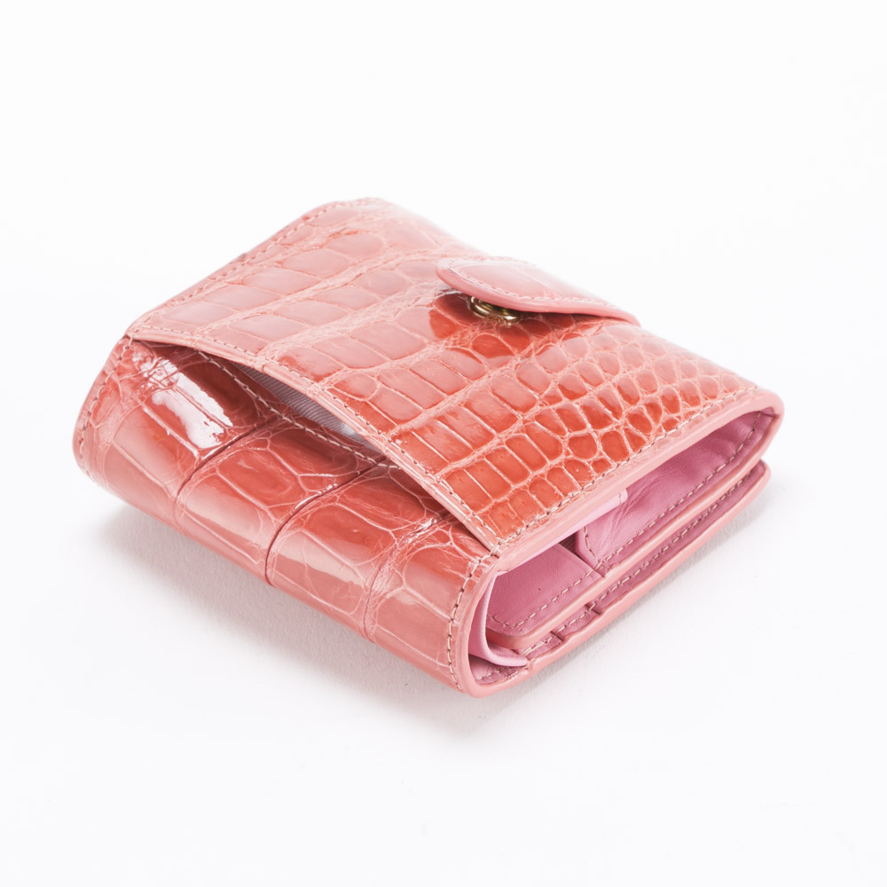 ロダニア RODANIA シャムクロコダイルコンパクト折り財布 RDOC207【FITHOUSE ONLINE SHOP】