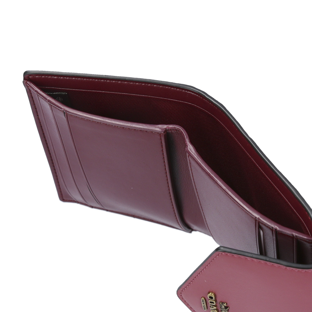 コーチ COACH ミドル折財布 ｼｸﾞﾈﾁｬｰｽﾓｰﾙ三折外小銭付 76416【FITHOUSE ONLINE SHOP】