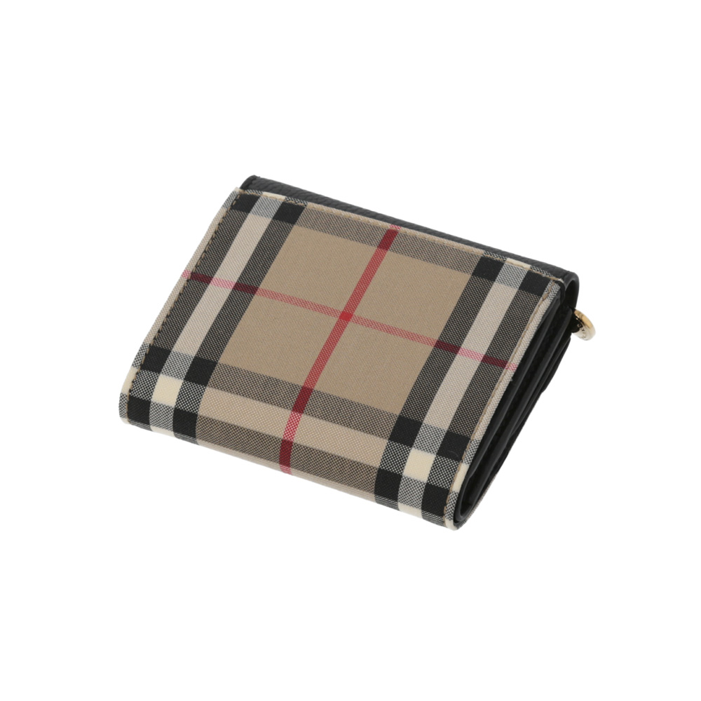 バーバリー BURBERRY 折財布 ヴィンテージチェック&レザー三折サイド小銭付 8026114【FITHOUSE ONLINE SHOP】