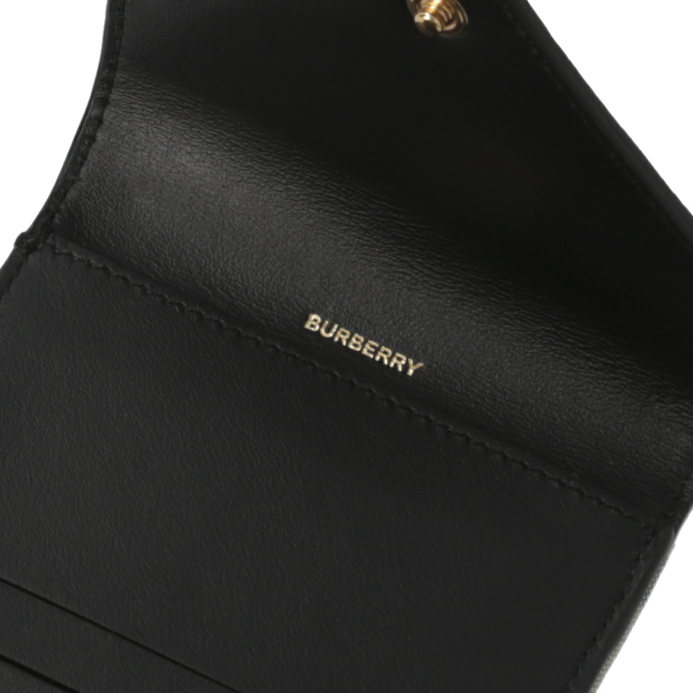 バーバリー BURBERRY 折財布 ヴィンテージチェック&レザー三折サイド 