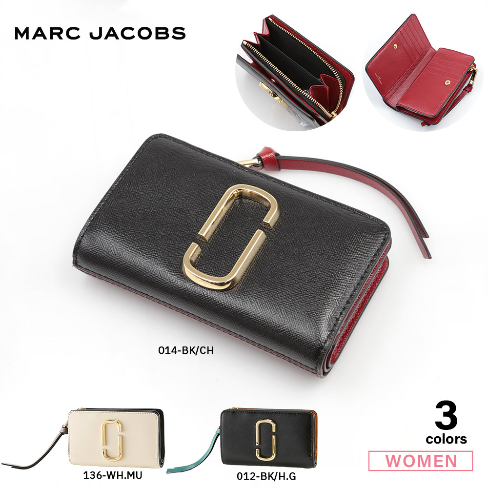 マークジェイコブス MARC JACOBS ミドルサイフ SNAPSHOT中間L字Ｆ M0013356【FITHOUSE ONLINE SHOP】