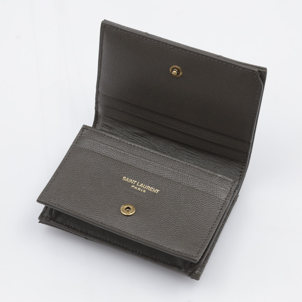 サンローラン Saint Laurent ミドル財布 モノグラムYSLマテラッセ折中小銭付 530841BOWA7【FITHOUSE ONLINE SHOP】