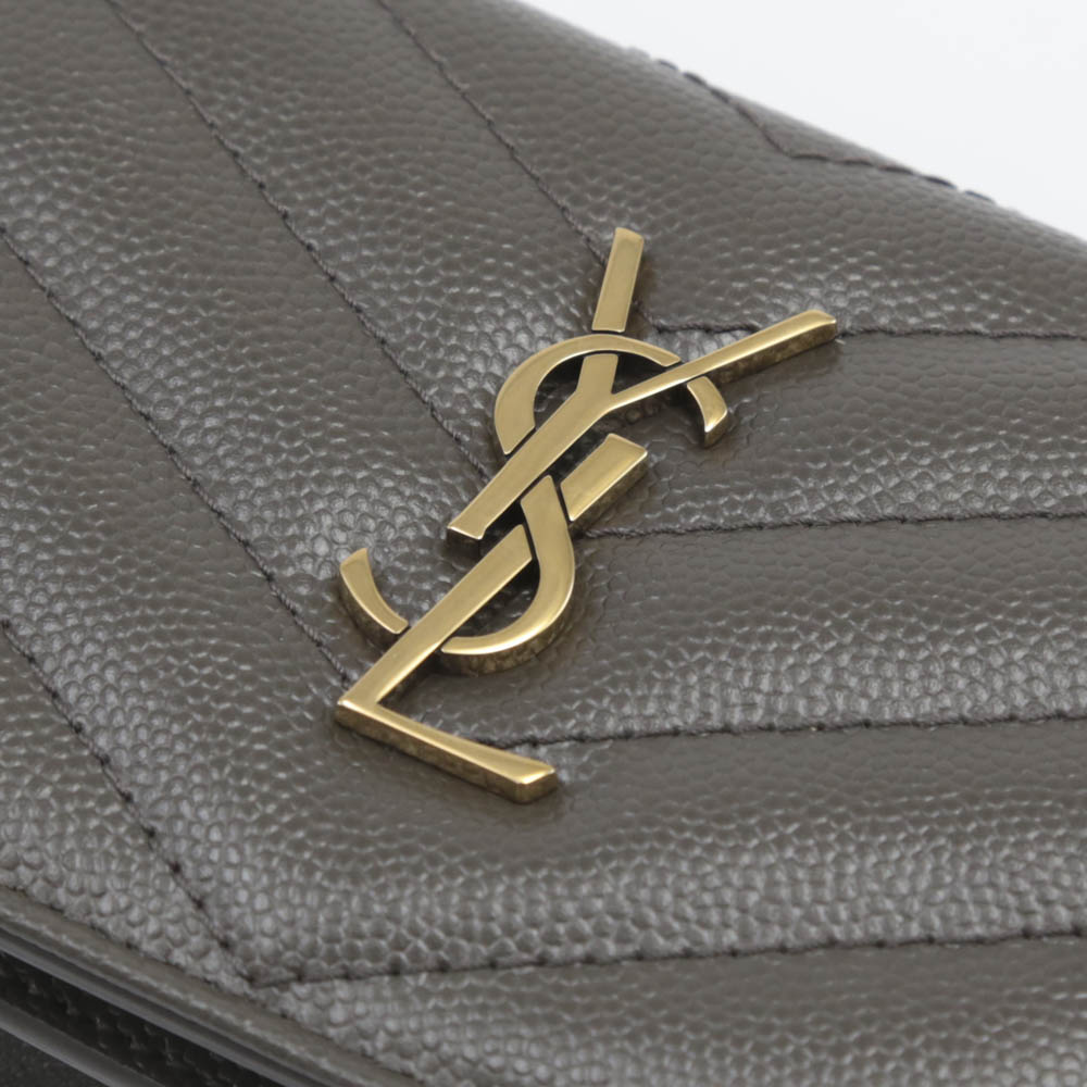 サンローラン Saint Laurent ミドル財布 モノグラムYSLマテラッセ折中小銭付 530841BOWA7【FITHOUSE ONLINE SHOP】