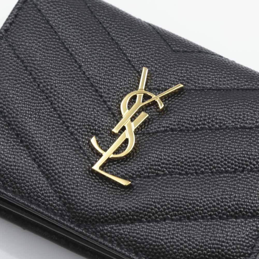 サンローラン Saint Laurent 折財布 モノグラムYSLマテラッセ折中小銭付 530841BOWA1【FITHOUSE ONLINE SHOP】