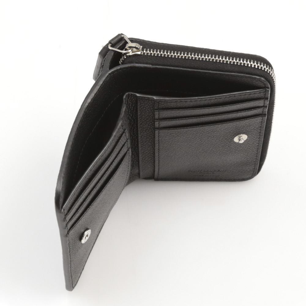 サンローラン Saint Laurent 折財布 RIVE GAUCHE折外ラウンド 603081B680N【FITHOUSE ONLINE SHOP】