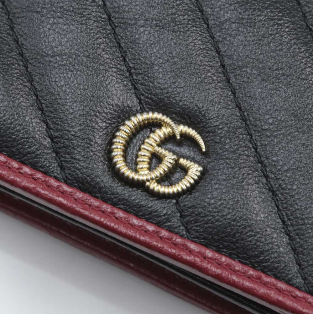 グッチ GUCCI 折財布 GG MARMONT折小銭付 5738110OLFX【FITHOUSE ONLINE SHOP】