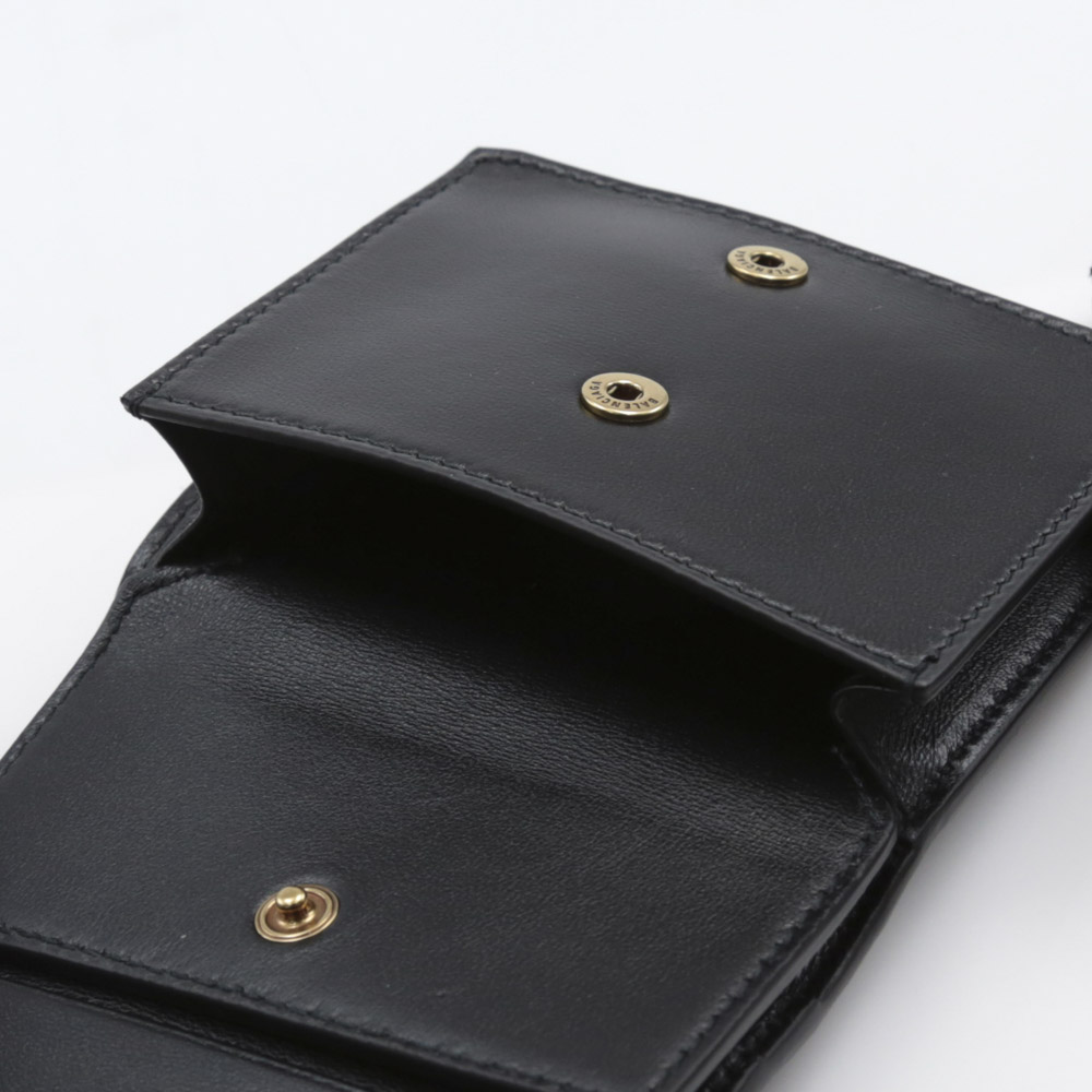 【10％OFFクーポン対象商品】バレンシアガ BALENCIAGA 折財布 BBグレインカーフ 6014741IZ7M【FITHOUSE ONLINE SHOP】