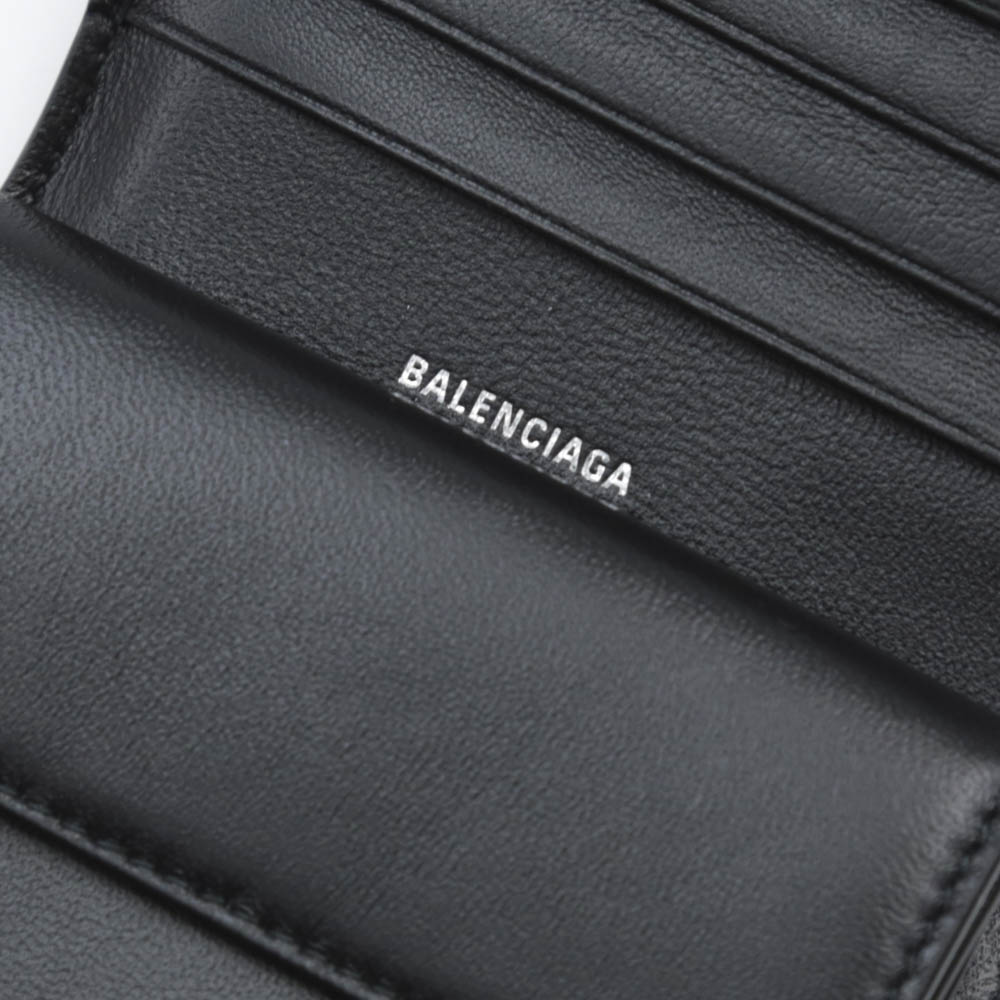 【10％OFFクーポン対象商品】バレンシアガ BALENCIAGA 折財布 BBグレインカーフ 6014741IZ7M【FITHOUSE ONLINE SHOP】