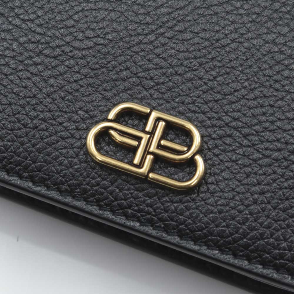 【10％OFFクーポン対象商品】バレンシアガ BALENCIAGA 折財布 BBグレインカーフ 6014741IZ7M【FITHOUSE ONLINE SHOP】