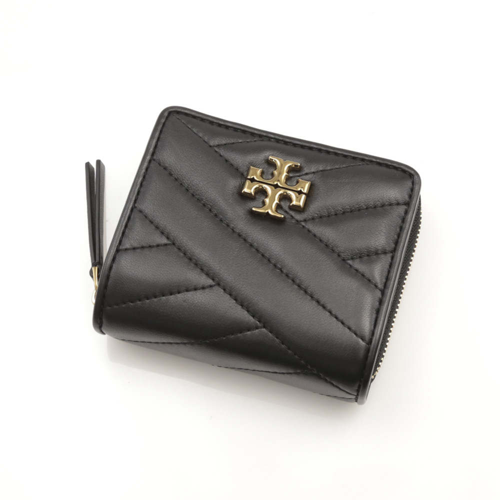 トリーバーチ TORY BURCH 折財布 KIRA CHEVRON折外RF小銭 56820【FITHOUSE ONLINE SHOP】