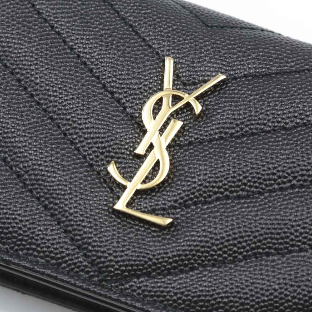 サンローラン Saint Laurent 折財布 モノグラムYSLマテラッセ折中小銭付 530841BOWA1【FITHOUSE ONLINE SHOP】
