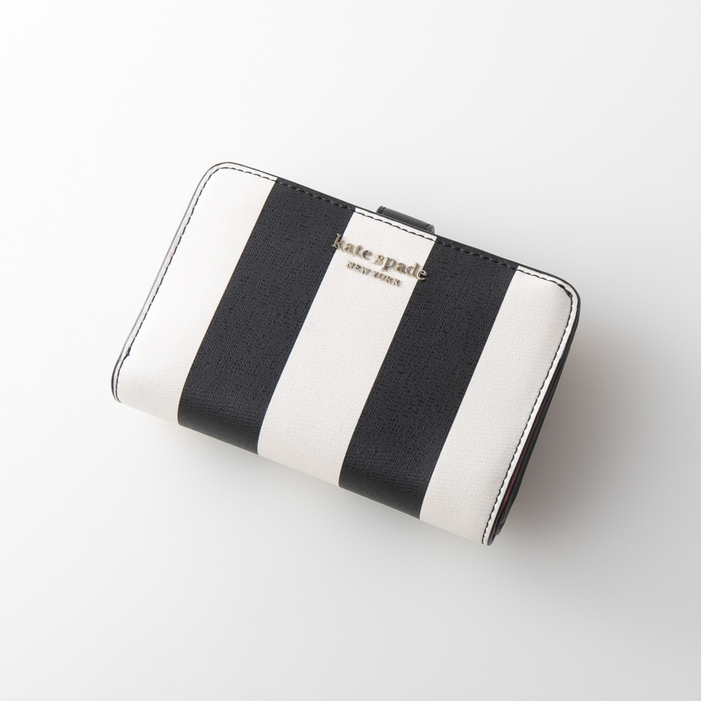 ケイトスペード kate spade 折財布 中間折RF小銭/SPENCER STRIPE PWRU8086【FITHOUSE ONLINE SHOP】