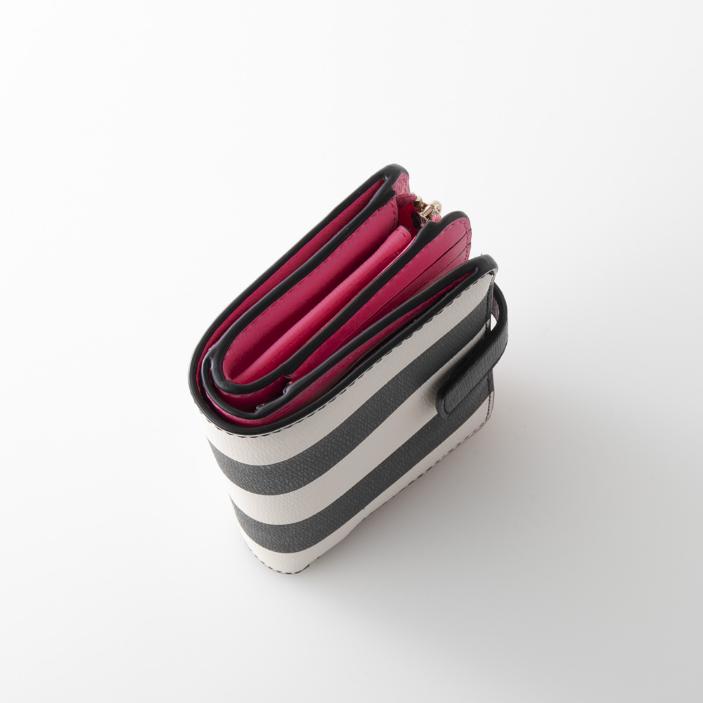 ケイトスペード kate spade 折財布 中間折RF小銭/SPENCER STRIPE PWRU8086【FITHOUSE ONLINE SHOP】