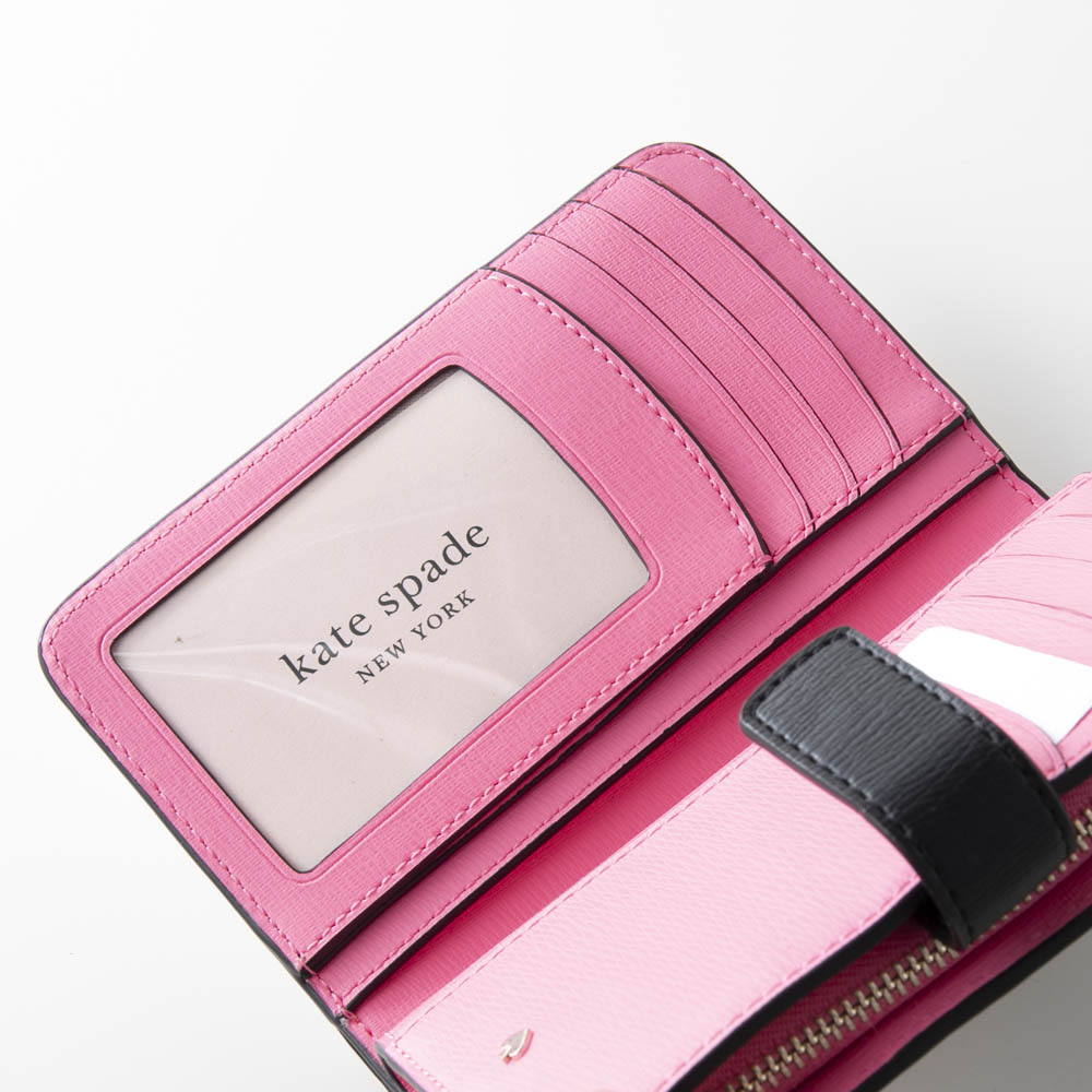ケイトスペード kate spade 折財布 中間折RF小銭/SPENCER STRIPE PWRU8086【FITHOUSE ONLINE SHOP】