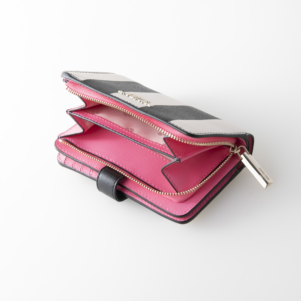 ケイトスペード kate spade 折財布 中間折RF小銭/SPENCER STRIPE PWRU8086【FITHOUSE ONLINE SHOP】