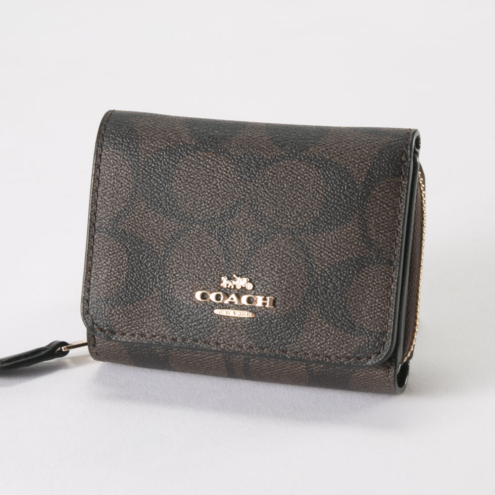 コーチ COACH 折財布 PVCｼｸﾞﾈ三折外RF小銭 F41302【FITHOUSE ONLINE SHOP】