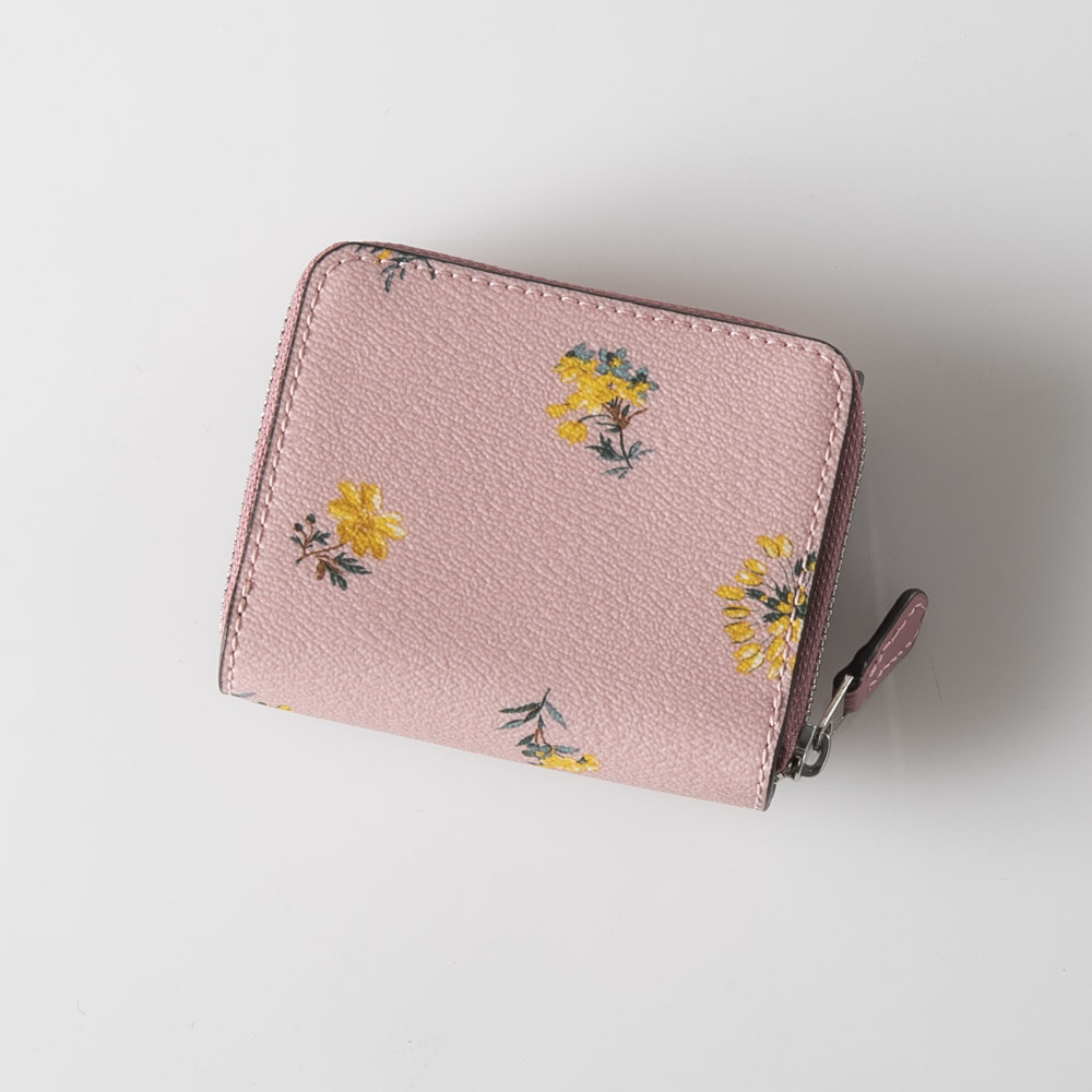 コーチ COACH 折財布 ダンデライオンフローラルプリント三折外RF小銭 2924【FITHOUSE ONLINE SHOP】