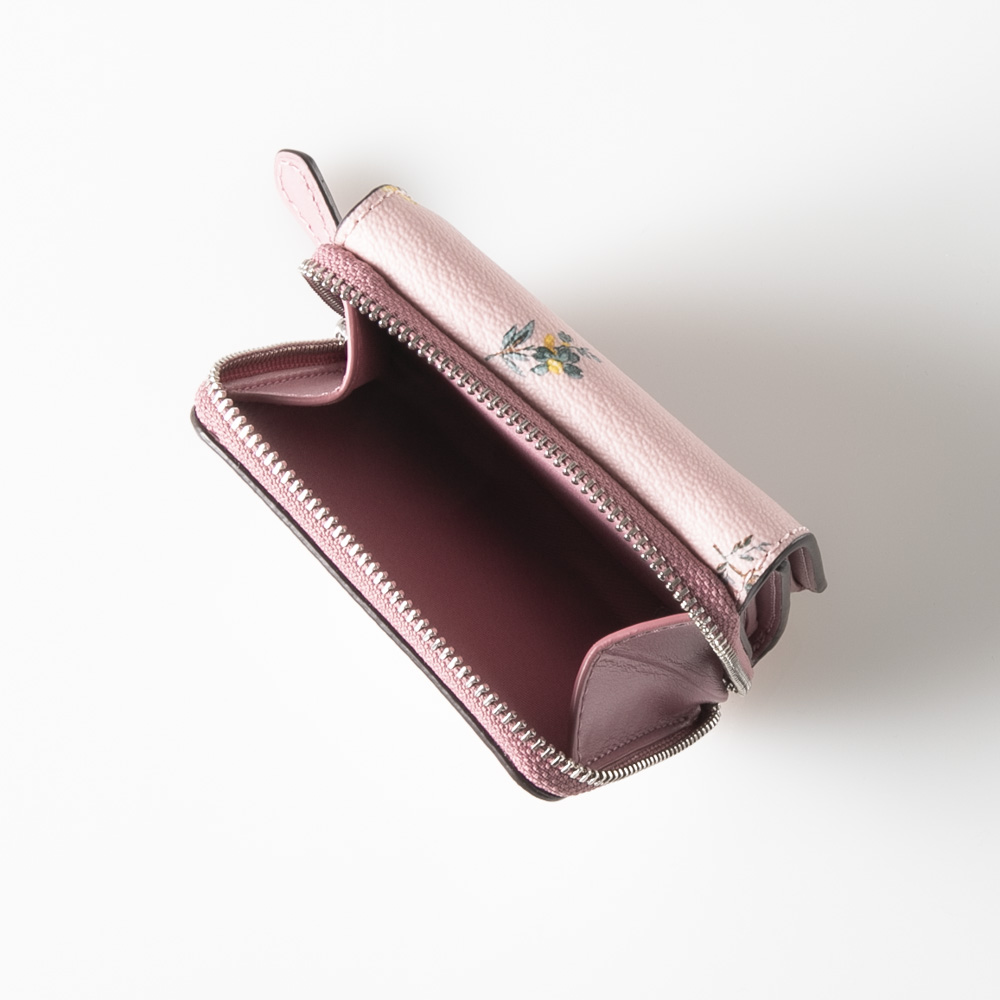 コーチ COACH 折財布 ダンデライオンフローラルプリント三折外RF小銭 2924【FITHOUSE ONLINE SHOP】