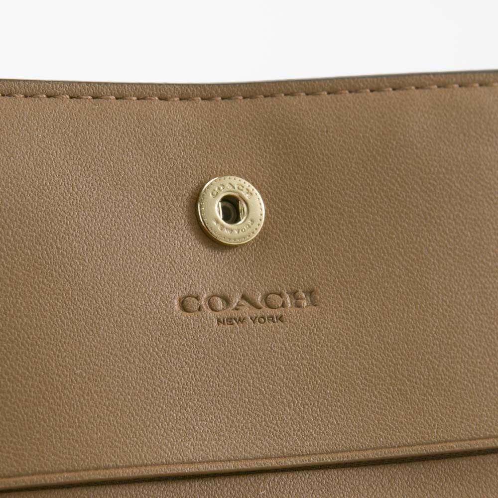 コーチ COACH 折財布 ペブルレザースナップRF中小銭付 C2862【FITHOUSE ONLINE SHOP】