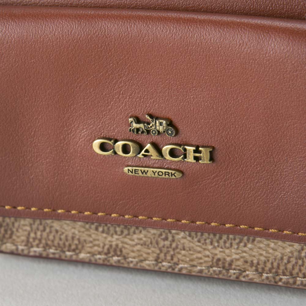 コーチ COACH 折財布 シグネチャー三折外小銭付 85031【FITHOUSE ONLINE SHOP】