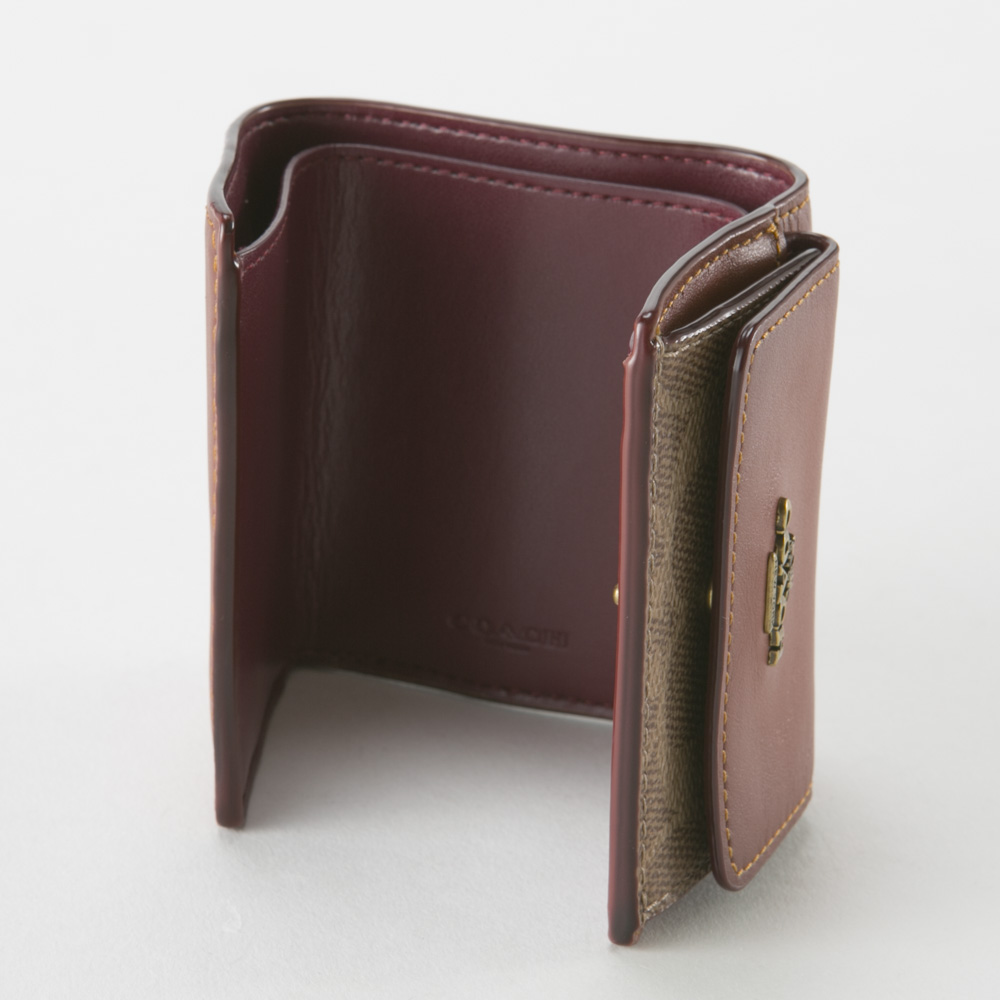 コーチ COACH 折財布 シグネチャー三折外小銭付 85031【FITHOUSE ONLINE SHOP】