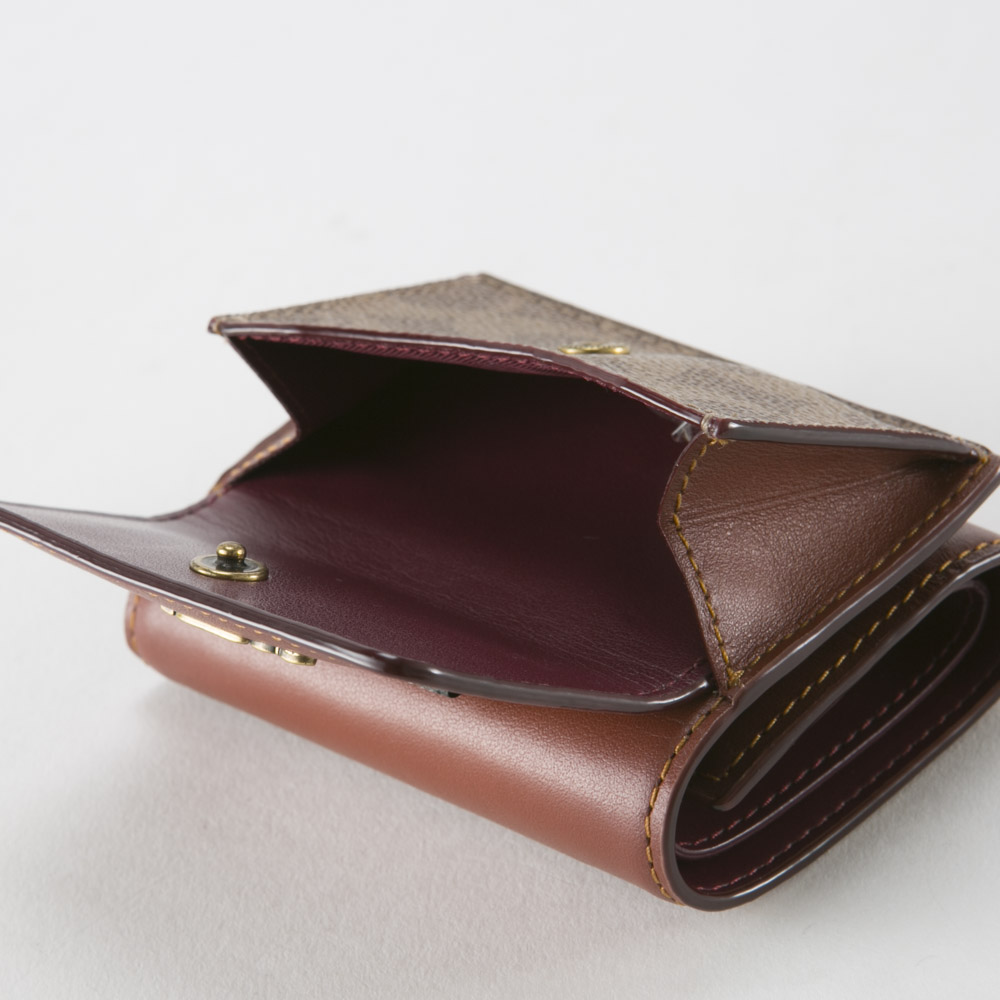コーチ COACH 折財布 シグネチャー三折外小銭付 85031【FITHOUSE ONLINE SHOP】