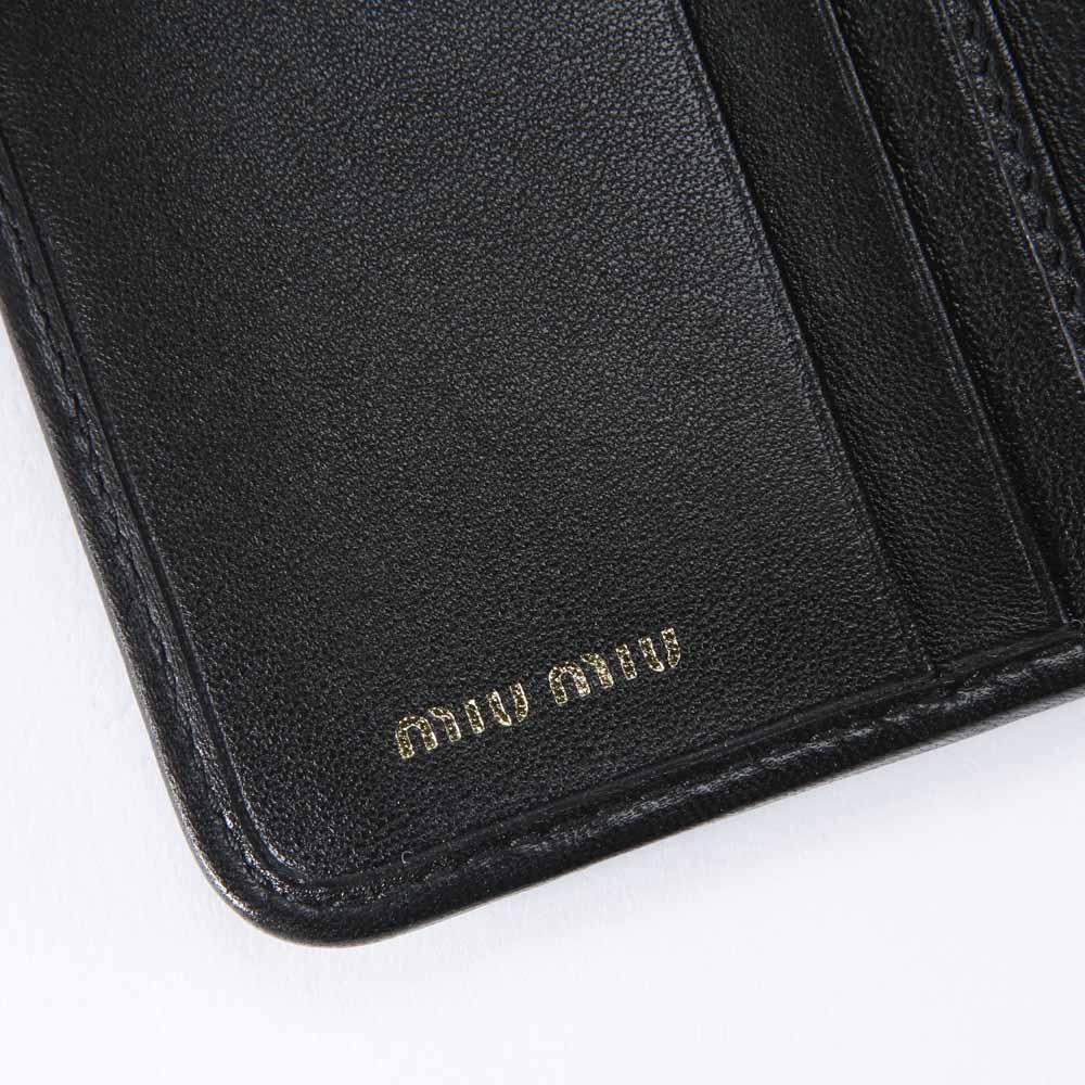 ミュウミュウ miumiu 折財布 MATELASSE三折外L字小銭付小 5ML002-N88【FITHOUSE ONLINE SHOP】