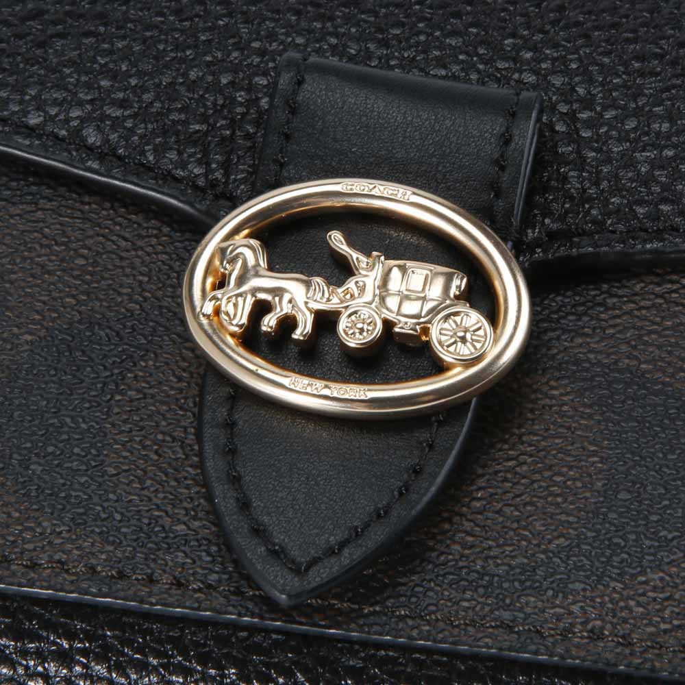 コーチ COACH ジョージア スモール折財布小銭付 7250【FITHOUSE ONLINE SHOP】