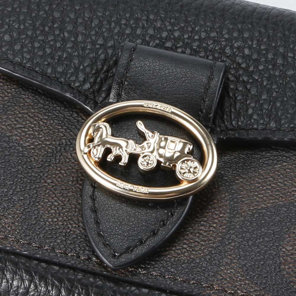 コーチ COACH ジョージア スモール折り財布 小銭入れ付き 7250【FITHOUSE ONLINE SHOP】