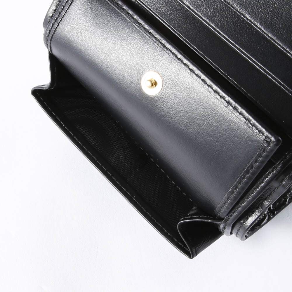 ミュウミュウ miumiu 折財布 ST.COCCO型押 折財布小銭入付/NERO 5MV204-2B8G【FITHOUSE ONLINE SHOP】