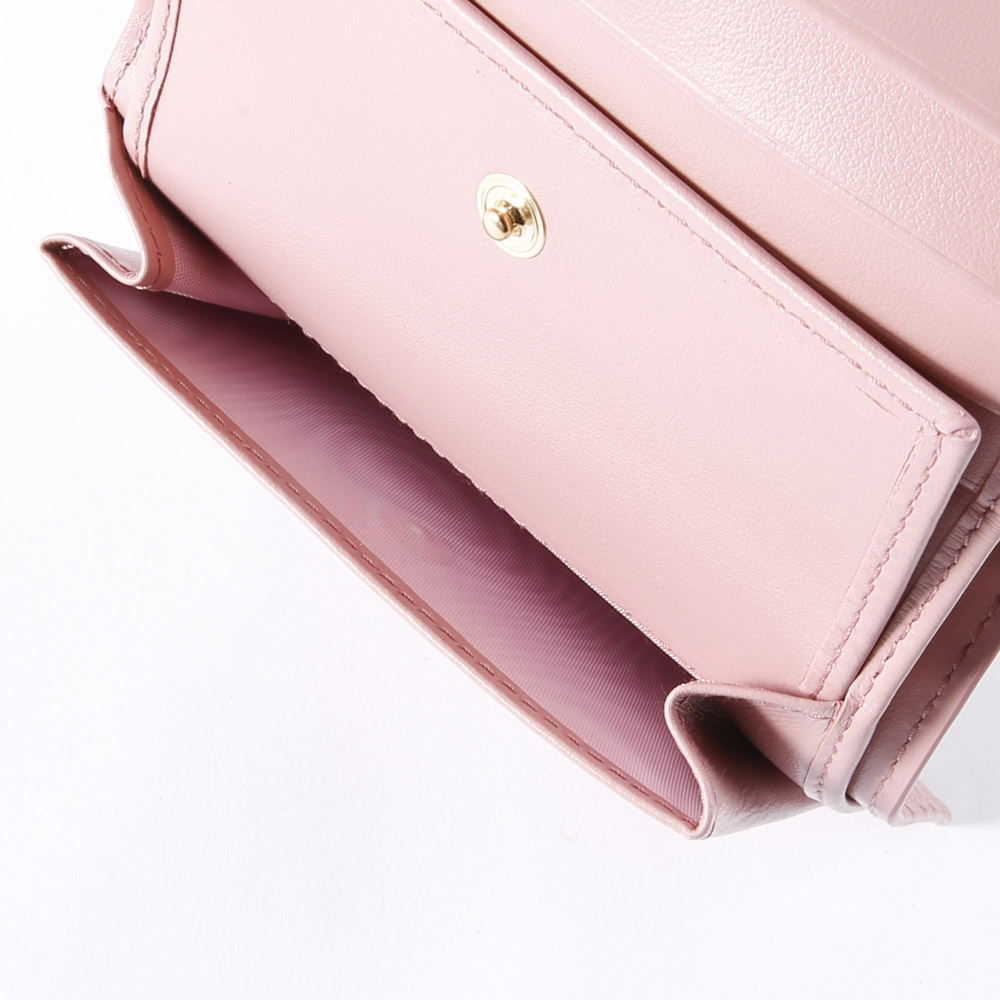 ミュウミュウ miumiu 折財布 ST.COCCO型押 折財布小銭入付/ROSA 5MV204-2B8G【FITHOUSE ONLINE SHOP】