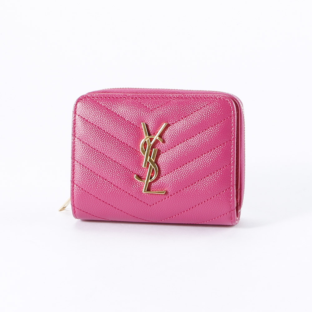 サンローラン SAINT LAURENT 折財布 モノグラムYSL マテラッセ 折財布 